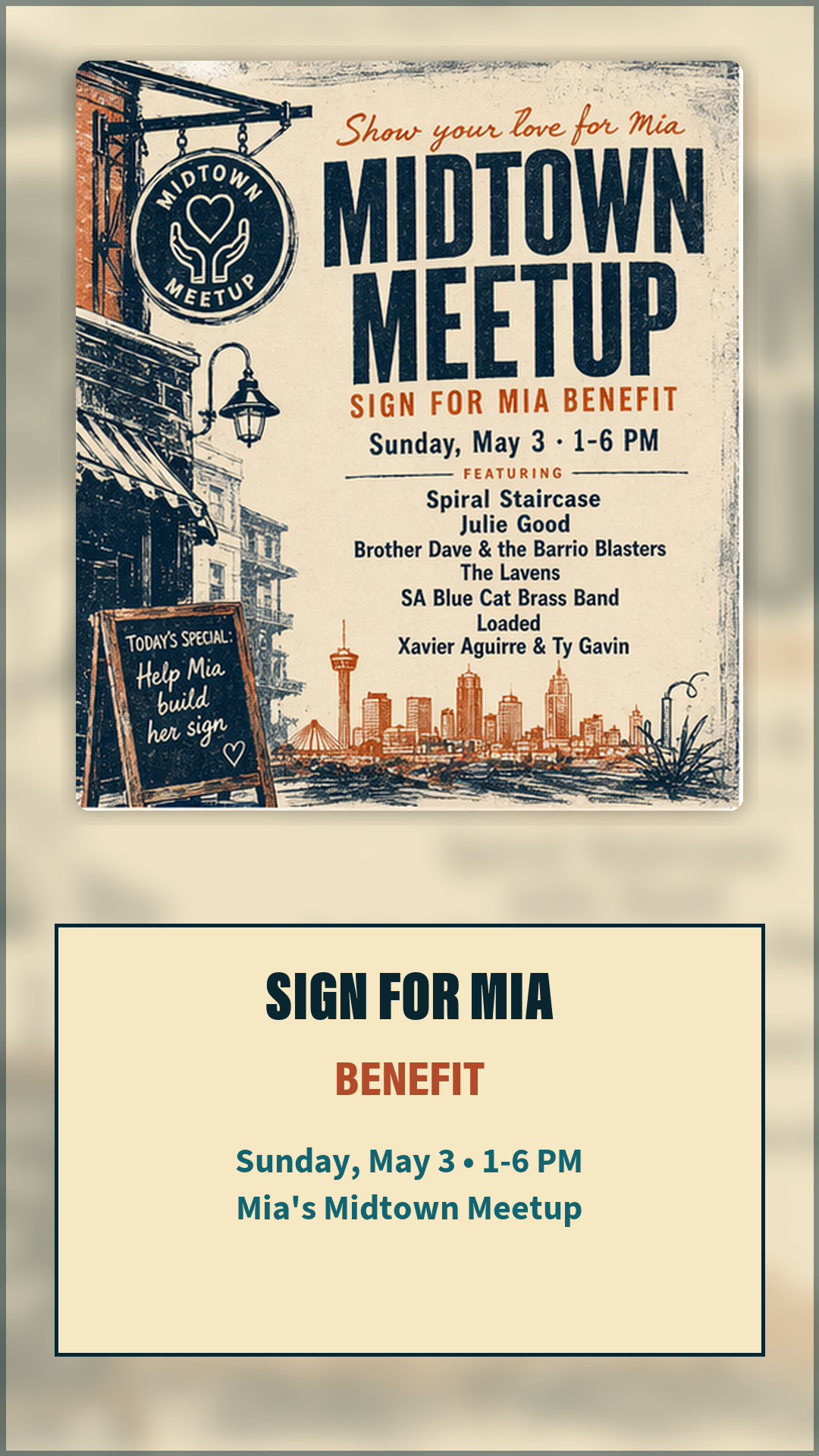 Instagram and Facebook story still