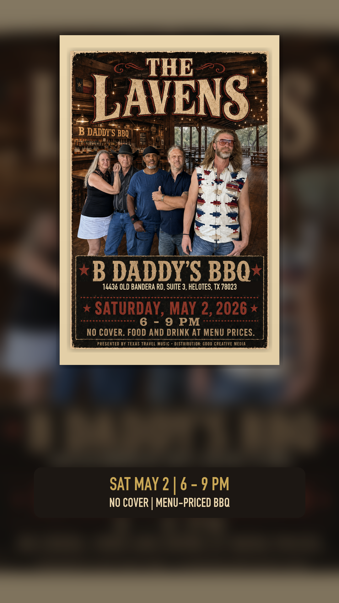 Facebook Story Slide 1 - Show Card