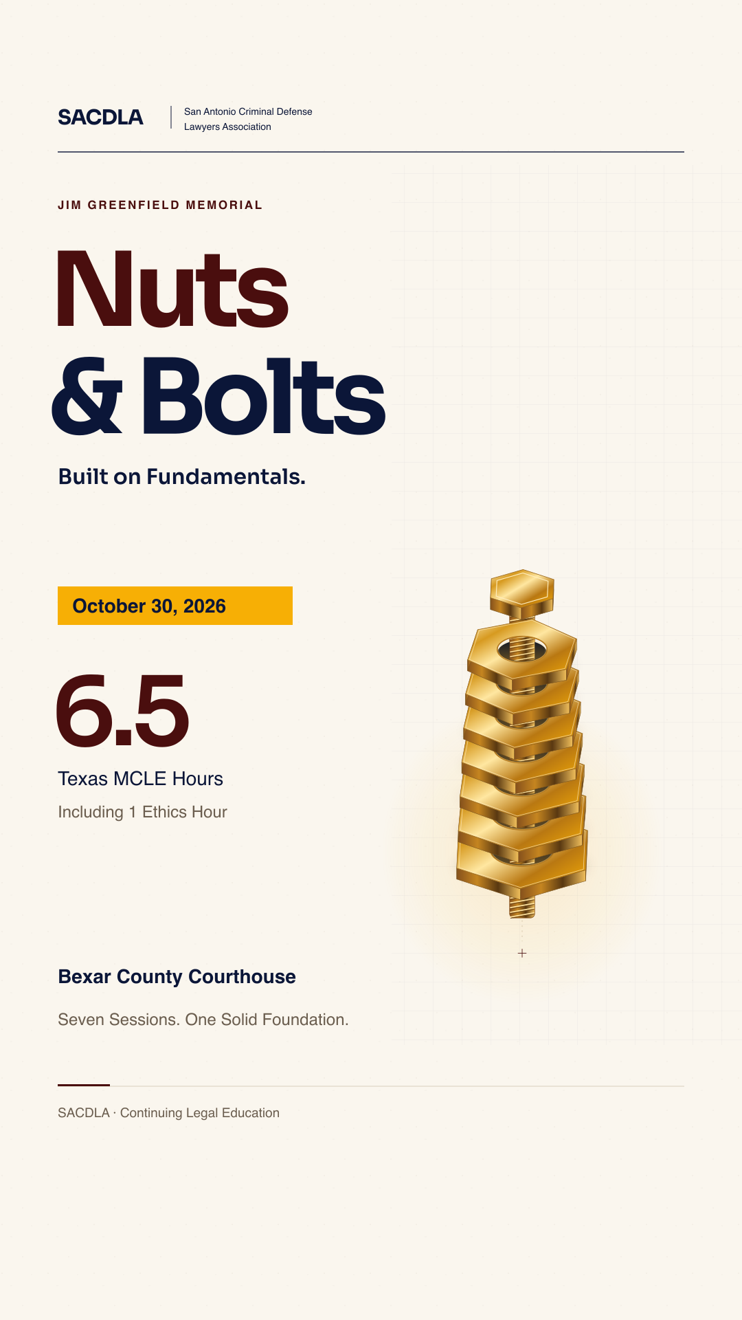 Story / Reel Cover — original Nuts and Bolts campaign artwork