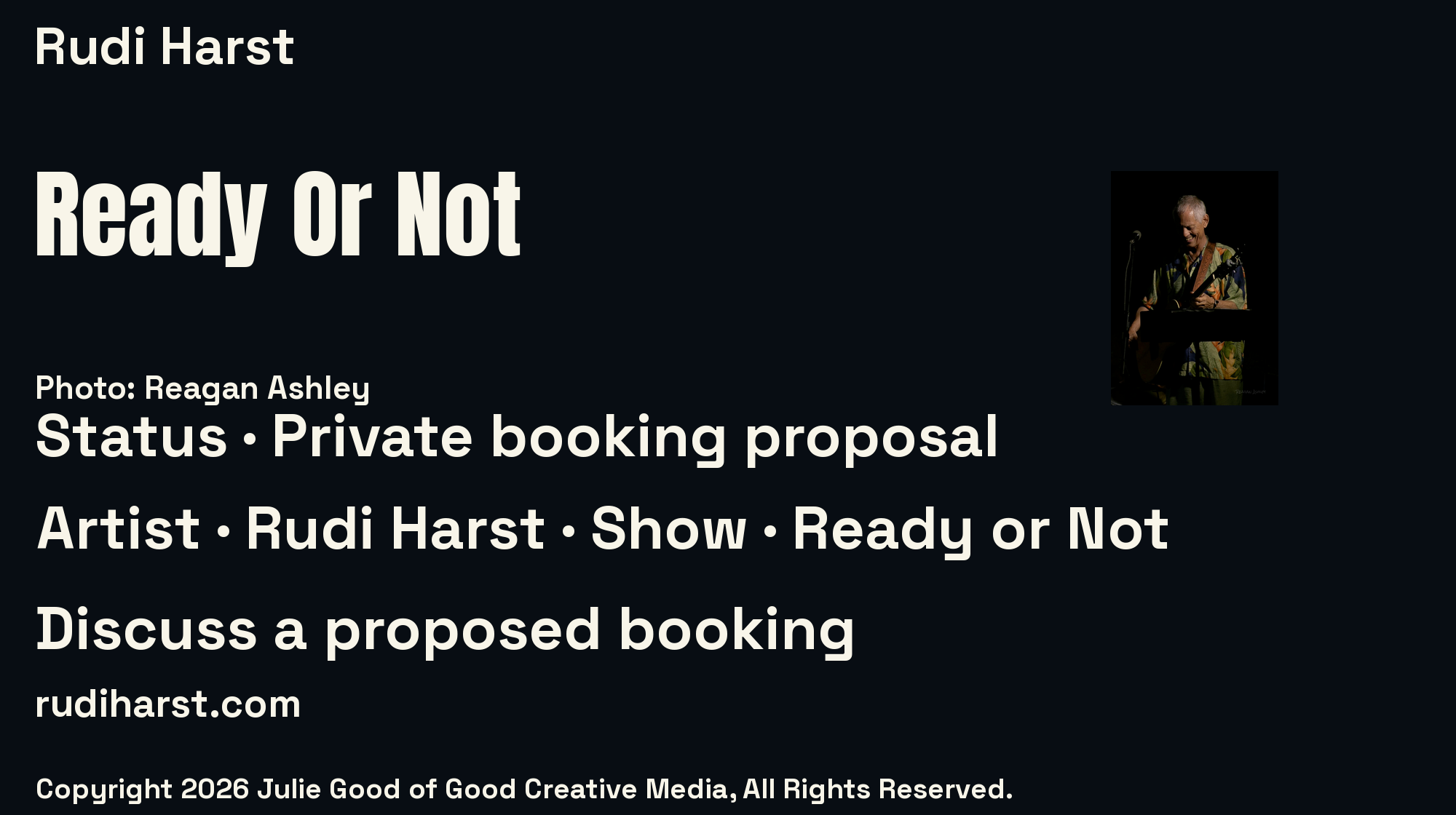 Calendar Listing Feature proof