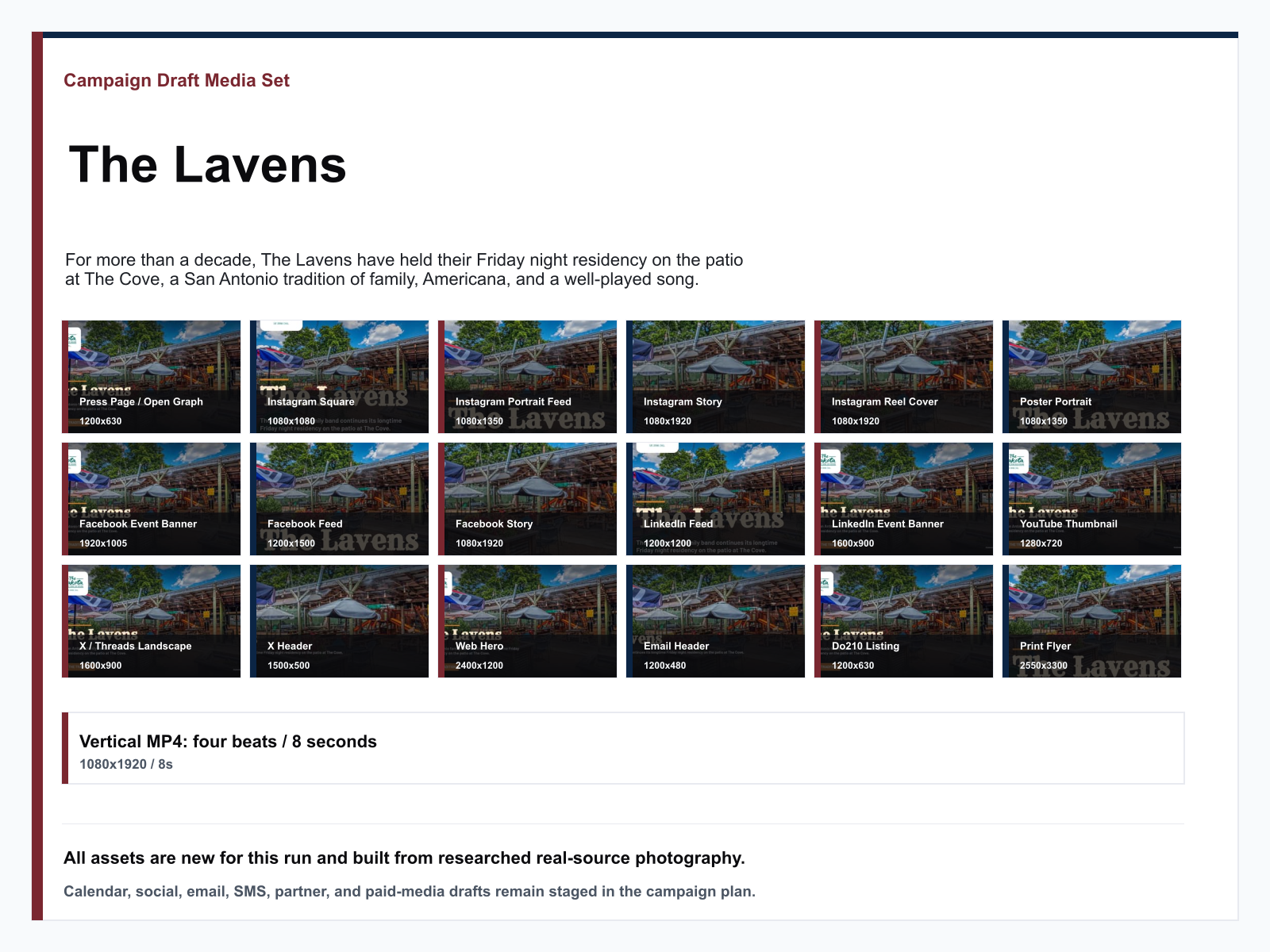 Campaign Contact Sheet