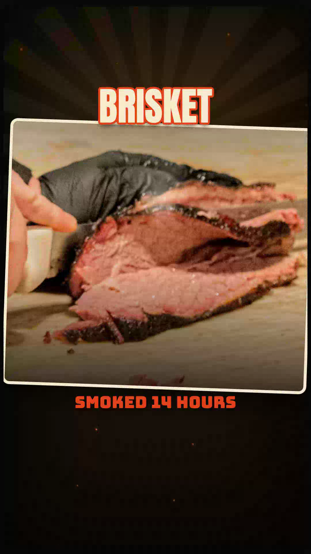 Piled-high BBQ